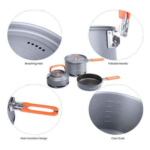 Feast Heat Exchanger Camping Cookware (Feast heat exchanger)