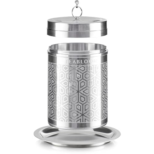 Elegant Stainless Steel Loose Leaf Tea Infuser (Large)