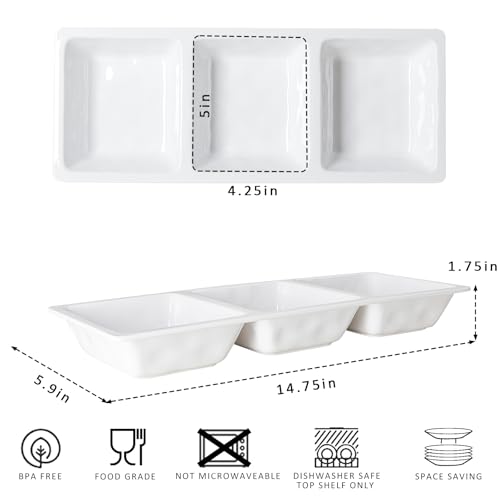 Divided Serving Tray (2 Count)