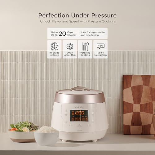 High Pressure Rice Cooker (10 cups / White)