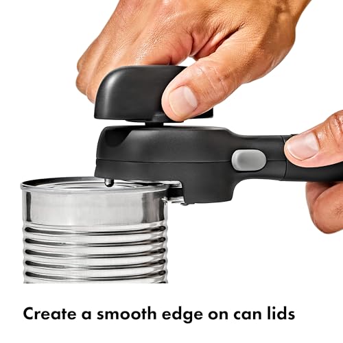Good Grips Smooth Edge Manual Can Opener (Black / Smooth Edge)