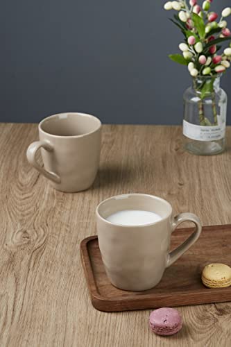 Mars Coffee Mug Set of 4 (4pcs / Mars-Cinnamon Brown)
