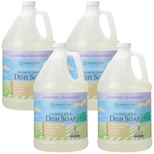 Botanicals Spray Dish Soap (128 Fl Oz (Pack of 4))