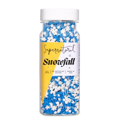Snowfall Sprinkles (3 Ounce (Pack of 1) / Snowfall)