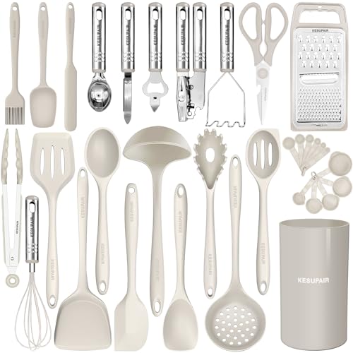 Kitchen Utensils Set (Khaki)
