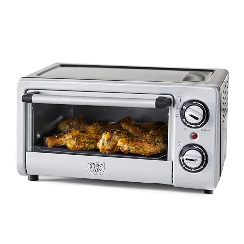 Countertop Toaster Oven Air Fryer Stainless Steel (Countertop Toaster Oven Air Fryer / Black)