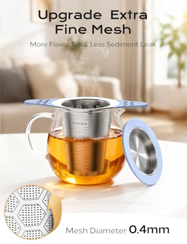 Tea Infuser for Loose Leaf Tea (1 Pack - Grey)