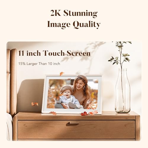 Sand 11'' 2K WiFi Digital Picture Frame (11‘’ in Sand 2K)