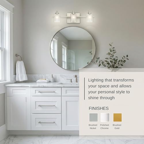 Kolt 21" LED Vanity Light (3-Light / Brushed Nickel)