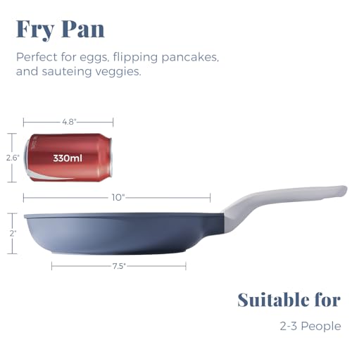 Nonstick Ceramic Frying Pan (10 Inch / Gray)