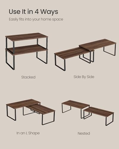 Cabinet Organizer Shelf (2 Count)