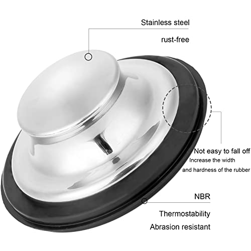 Kitchen Sink Strainer and Sink Stopper (3 PCS)