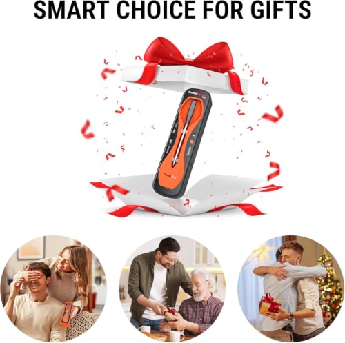 TempSpike 600ft Wireless Meat Thermometer with Upgraded Meat Probe