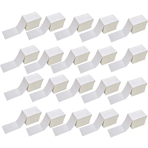 Fanfold 4 x 6 Direct Thermal Shipping Labels with Perforations (20 Stacks=20000 Labels / White)