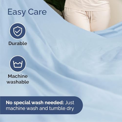 Cal King Size 4 Piece Sheet Set (21 - Baby Blue / California King)