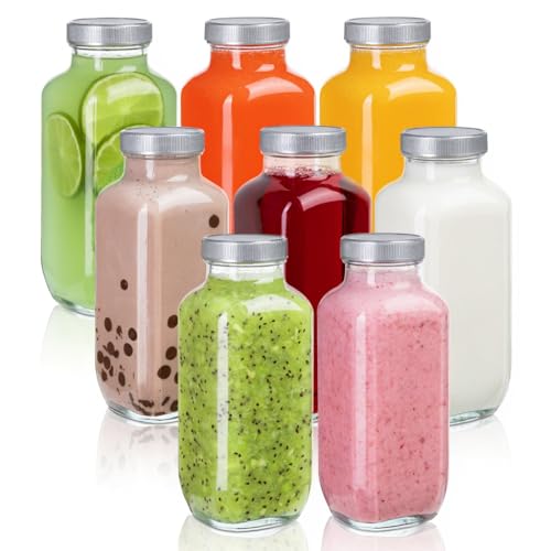 Juice Bottles with Lids
