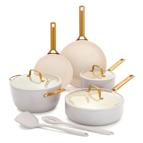Nonstick Reserve Pro 10 Piece Cookware Set (Oyster Gray / 10 Piece Cookware Set)