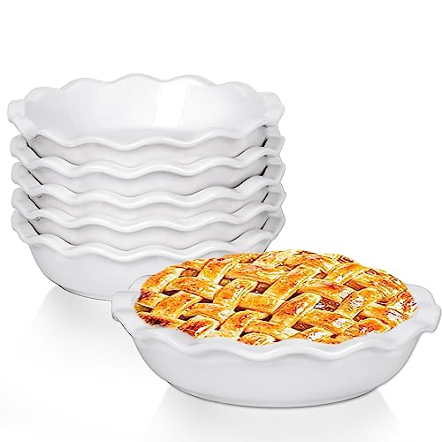 Ceramic Mini Pie Pans (6 Count)