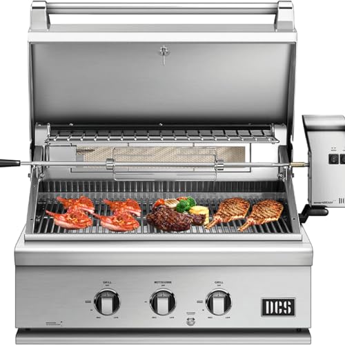 20-1/2" Stainless Steel Cooking Grates Replacement Parts for DCS 24“, 36”, 48“ Series Grill (20 1/2" x 31 5/16")