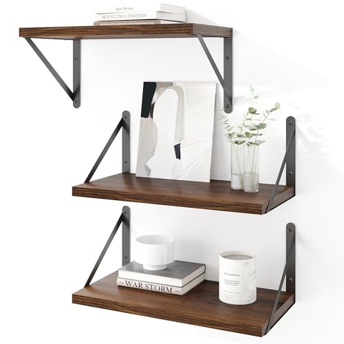 Floating Shelves for Wall Set of 3