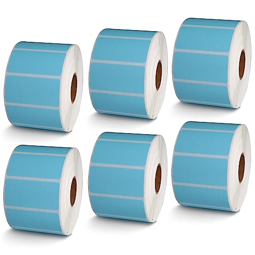 2" x 1" 51 mm x 25 mm (2 in x 1 in / Blue)