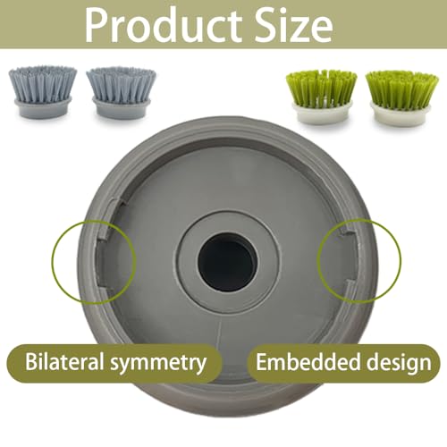 Palm Brush Refills (Green&gray)
