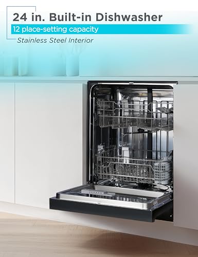 24" Built In Dishwasher (Black - 200MB)