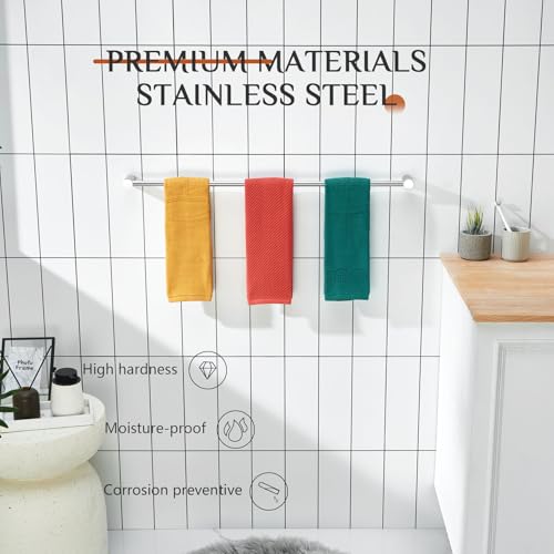 Towel Bar Polished Chrome 32 (Polishd Chrome / 32-Inch)