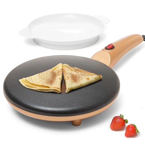 Gold Electric Crepe Maker (8 Inch Corded / Gold)