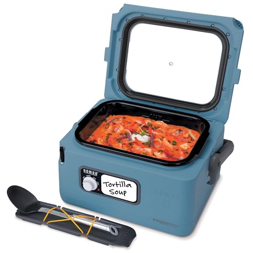 06017 8 Quart Nomad Traveling Slow Cooker (BLUE)