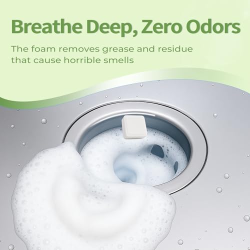 Garbage Disposal Cleaner and Deodorizer Tablets 24 Pack (1 Count (Pack of 24))