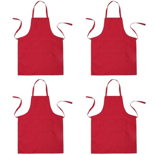 4 Pack Bib Chef Apron