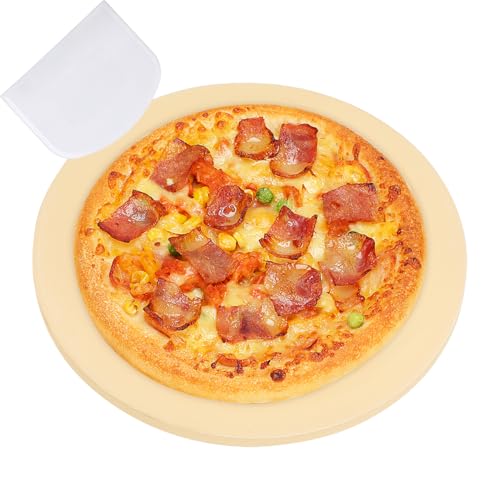Small 12 inch Round Pizza Stone (Round 12x0.6 inch)