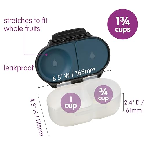 Snack Box Snack Containers for Kids (1-pack / Night Vision)
