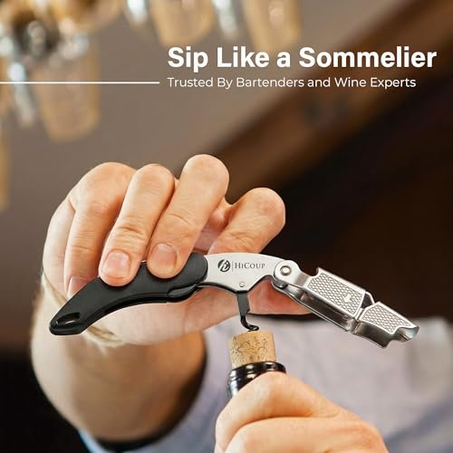 HiCoup Wine Opener (Classic Black / Thin)
