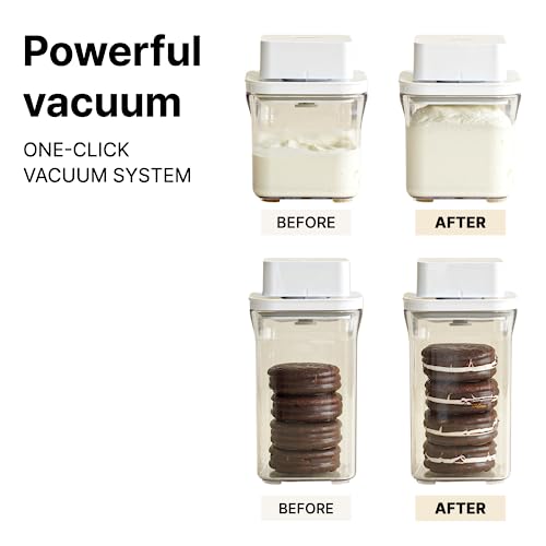Premium Airtight Food Storage Containers & Vacuum Sealer Machine Starter Set (OT-VS SET/5P)