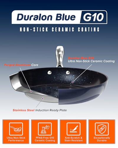 Lux 13 Piece Premium Cookware Collection (Blueberry (G10))