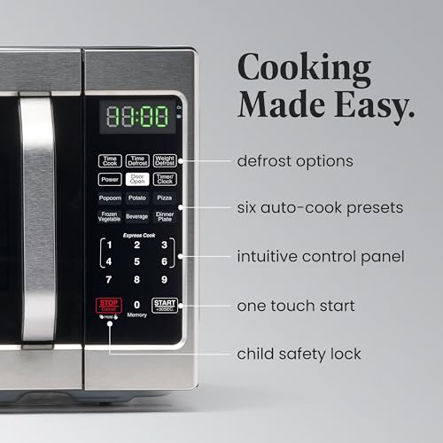 0.7 Cu. Ft. Countertop Microwave Oven (0.7 Cu. Ft. / Stainless Steel)
