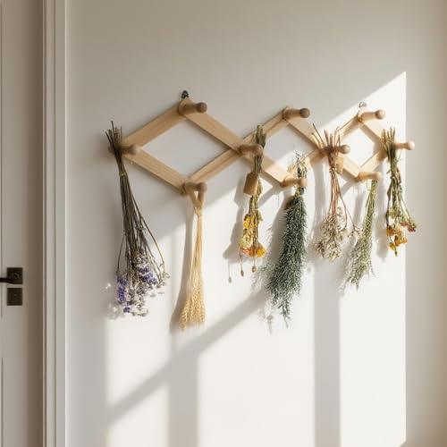 Rustic Adjustable Herb Drying Rack