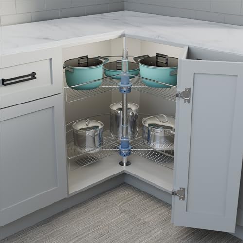 Dowell Base Cabinet Kidney Shape Dia.32 270° Lazy Susan