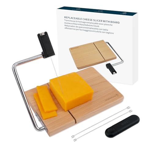 Replaceable Wire Cheese Slicer with Board
