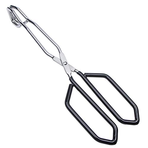 Scissor Tongs Heavy Duty Cooking Tongs with Soft Handles