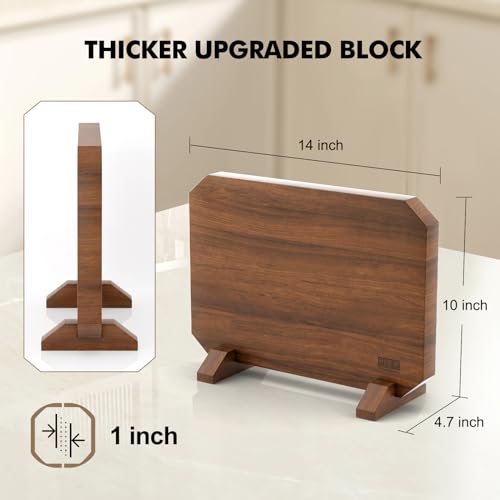 Magnetic Knife Block (14*10*4.7 inch)