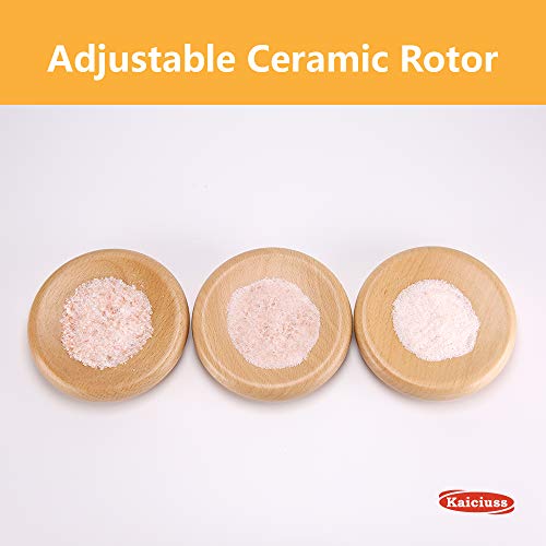 Salt Pepper Grinder Mill Arcylic (White Box 1 Pack)