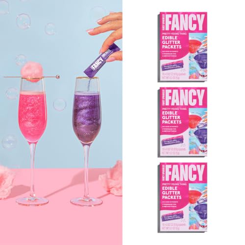 Pretty Young Thing Edible Glitter Packets 3 Pack