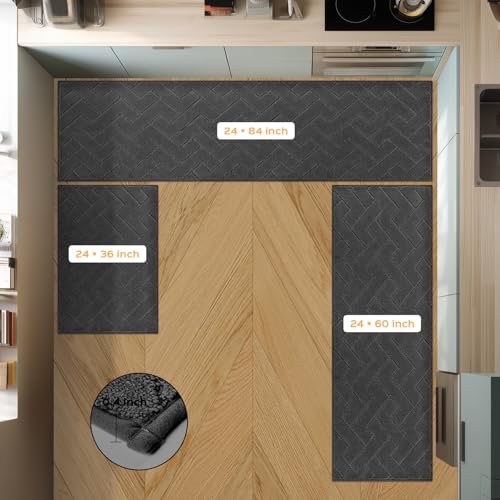 Machine Kitchen Runner Rugs 24" x 70"