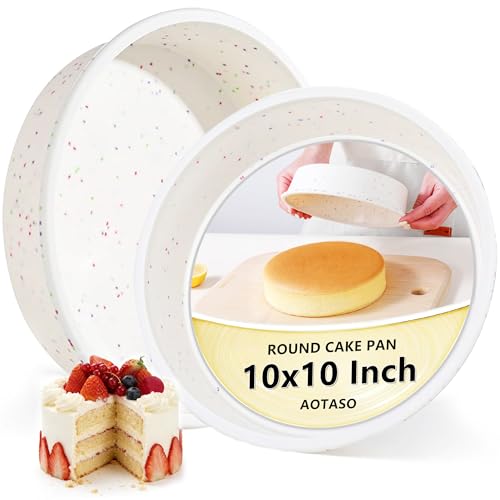 10 inch Silicone Round Cake Pans (Round / 10 inch)