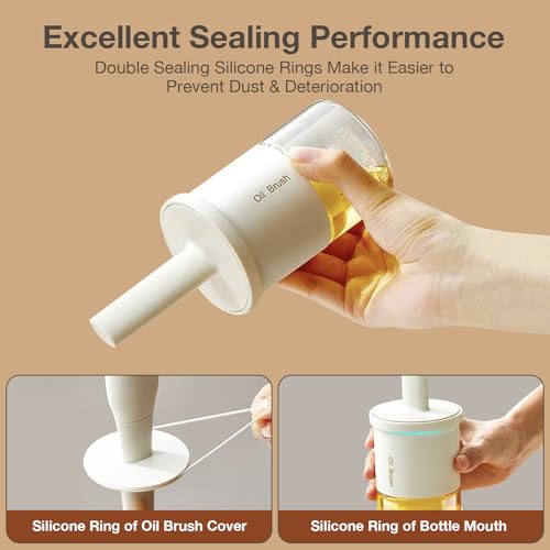 Oil Dispenser with Brush (05_2Pcs Black&White)