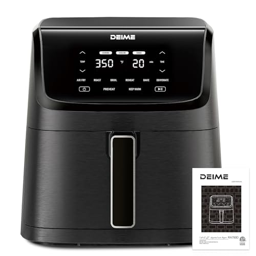 Air Fryer 7.2 QT 1700W Oilless Oven Healthy Cooker Air Fryers Large Capacity with 8 Presets