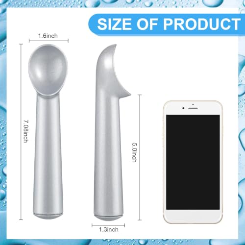 3 Pack Ice Cream Scoops 7 Inch Aluminum Scoop Set (3 Count)